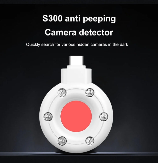 Mini Hidden Camera Detector Anti Spy Bug Finder (Type C)
