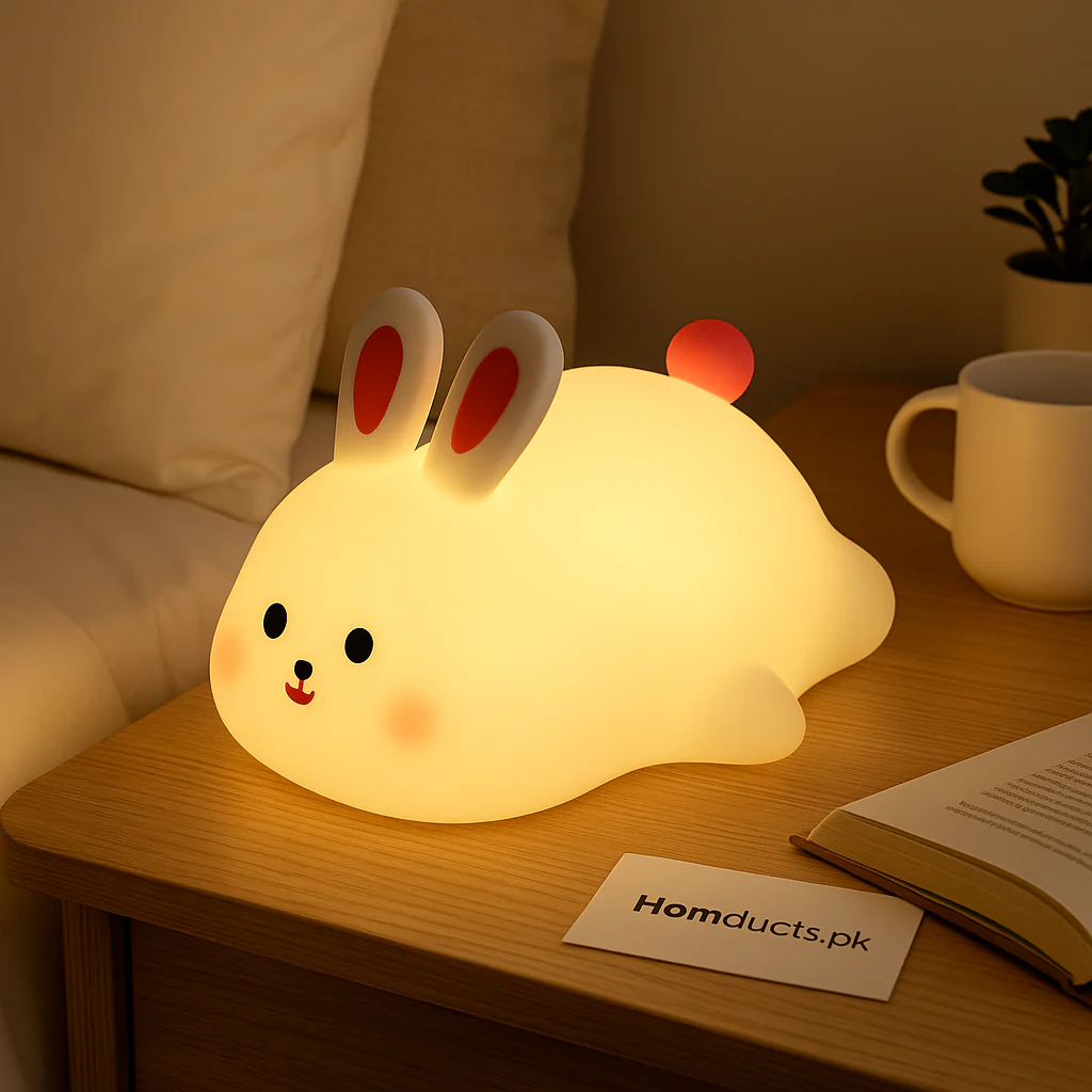 Cute Rabbit Silicone Lamp