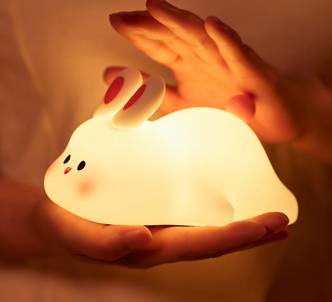 Cute Rabbit Silicone Lamp