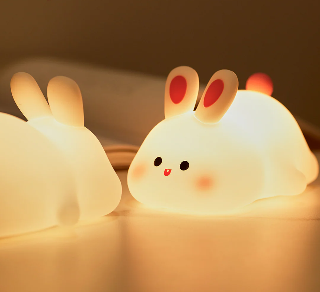 Cute Rabbit Silicone Lamp